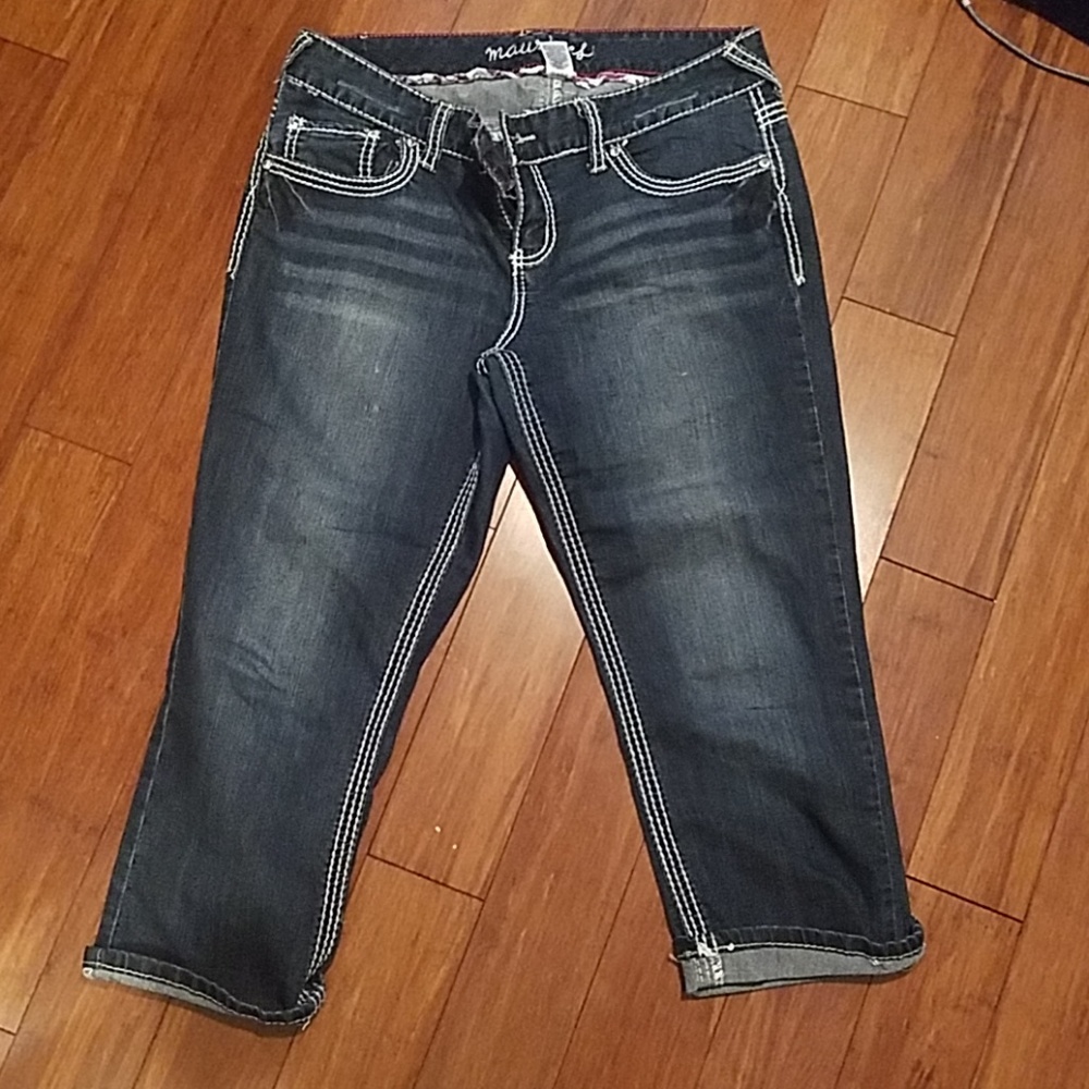 Maurices stretchy capris